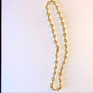 Pearl costume jewelry necklace